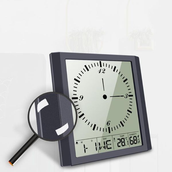 wall clocks 7.8x7.8inch eectronic digital clock multifunctional humidity calendar large screen lcd dispaly hanging
wall clocks 7.8x7.8inch eectronic digital clock multifunctional humidity calendar large screen lcd dispaly hanging