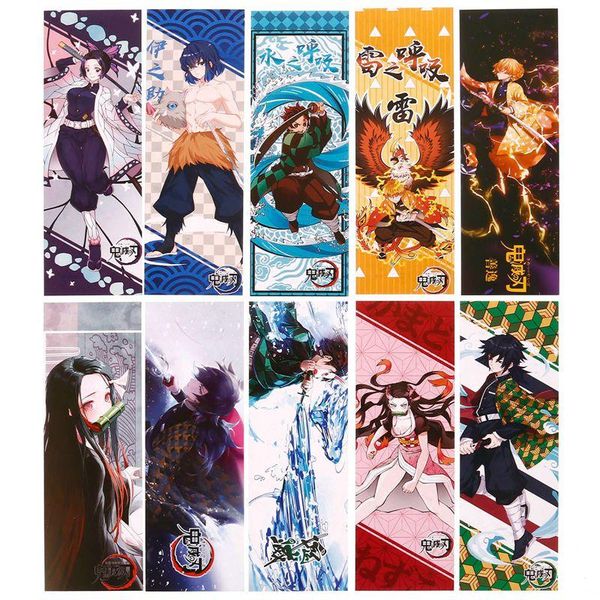 bookmark 10 pcs/lot anime demon slayer magan jujutsu kaisen paper delicate student book reading stationery marker quick index
bookmark 10 pcs/lot anime demon slayer magan jujutsu kaisen paper delicate student book reading stationery marker quick index