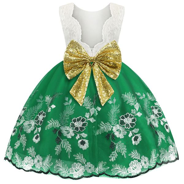 new festival party sequins bow dress for baby and girls first birthday party flower girl wedding party bridesmaid lace dress, White;pink
new festival party sequins bow dress for baby and girls first birthday party flower girl wedding party bridesmaid lace dress, White;pink