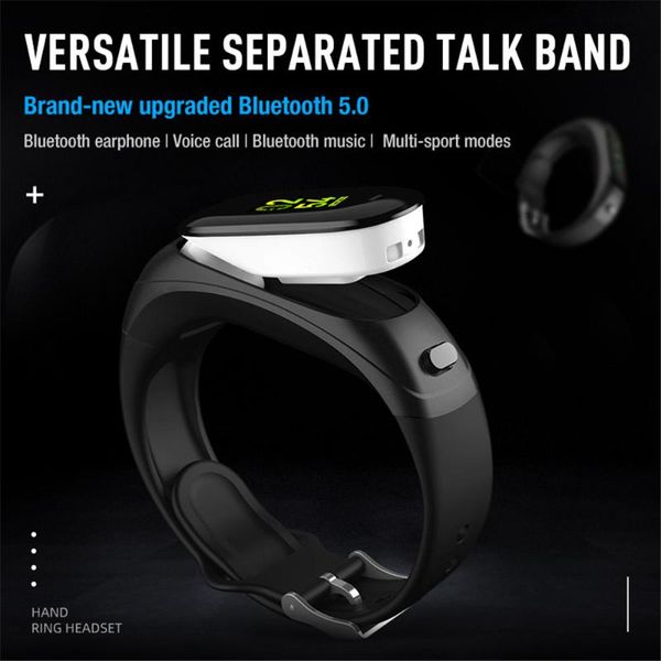 smart wristbands bracelet with headset heart rate monitor multi-language wristband watch men's and women's 2021
smart wristbands bracelet with headset heart rate monitor multi-language wristband watch men's and women's 2021