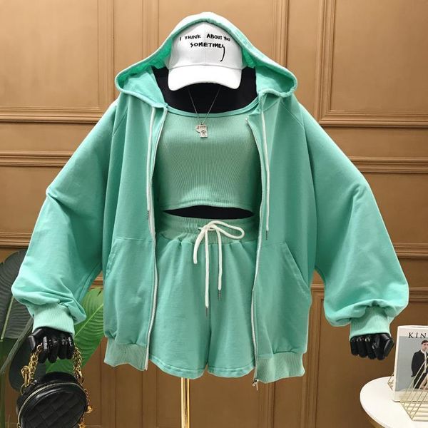 newdiscvry women's fashion casual zipper solid long sleeve lace up hooded sweater coat 2021 summer women slim three piece suit, Gray
newdiscvry women's fashion casual zipper solid long sleeve lace up hooded sweater coat 2021 summer women slim three piece suit, Gray