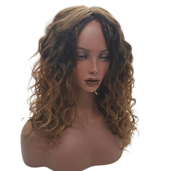 women's fashion brown gradient wig fluffy natural spiral roll synthetic heat-resistant material white black applicable
women's fashion brown gradient wig fluffy natural spiral roll synthetic heat-resistant material white black applicable