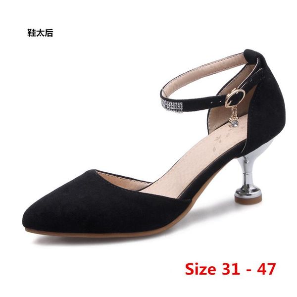 dress shoes summer high heels d'orsay scarping women's party wedding heel stiletto woman pumps small big size 31 - 47, Black
dress shoes summer high heels d'orsay scarping women's party wedding heel stiletto woman pumps small big size 31 - 47, Black