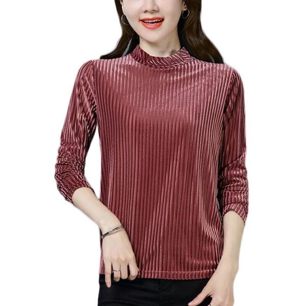women's blouses & shirts fashion velour blouse women long sleeve stand collar korean plus size 5xl casual camisas mujer, White
women's blouses & shirts fashion velour blouse women long sleeve stand collar korean plus size 5xl casual camisas mujer, White