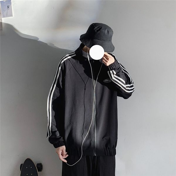 tooling coat men's new fashion brand leisure sports women's lovers' versatile hooded loose jacket, Black;brown
tooling coat men's new fashion brand leisure sports women's lovers' versatile hooded loose jacket, Black;brown