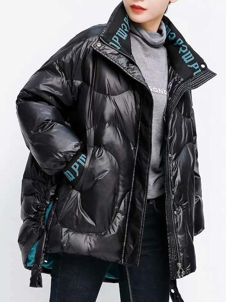 fashion down women's short 2020 winter new korean bright loose and thin cotton padded jacket luxury, Black
fashion down women's short 2020 winter new korean bright loose and thin cotton padded jacket luxury, Black