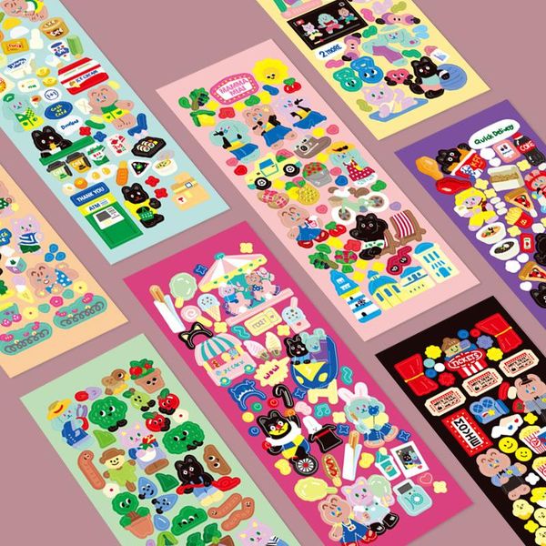 gift wrap 8kinds korea cute ins bear amusement park sticker collage diary diy decoration scrapbook sealing material
gift wrap 8kinds korea cute ins bear amusement park sticker collage diary diy decoration scrapbook sealing material
