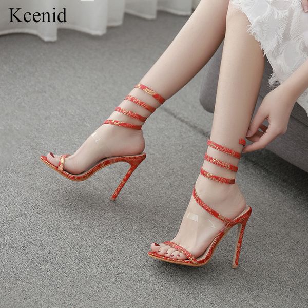 2021 women gladiator high laies summer shoes new printed fabric ankle wrap thin heel party sandals 9zxk, Black
2021 women gladiator high laies summer shoes new printed fabric ankle wrap thin heel party sandals 9zxk, Black