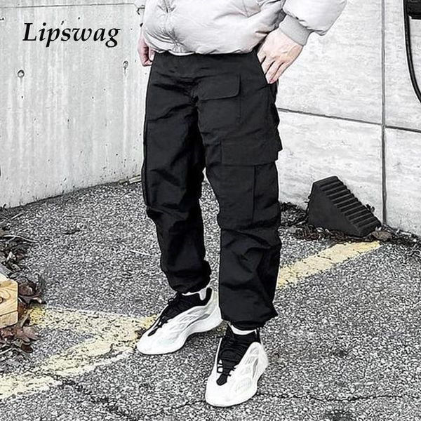 men's pants harajuku mens loose pockets cargo hip-hop 2021 spring summer mid waist solid jogger trouser oversize men casual streetwear, Black
men's pants harajuku mens loose pockets cargo hip-hop 2021 spring summer mid waist solid jogger trouser oversize men casual streetwear, Black