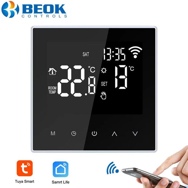 smart home control beok tuya wifi thermostat for gas boiler room underfloor heating temperature controller works with google and alexa
smart home control beok tuya wifi thermostat for gas boiler room underfloor heating temperature controller works with google and alexa