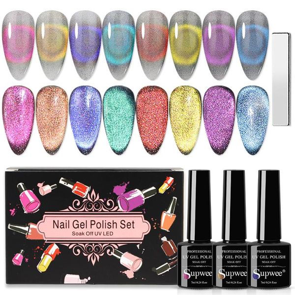 nail gel supwee 8pcs polish set cat eye semi permanent enamel magnetic 9d galaxy soak off uv art varnish hybrid, Red;pink
nail gel supwee 8pcs polish set cat eye semi permanent enamel magnetic 9d galaxy soak off uv art varnish hybrid, Red;pink