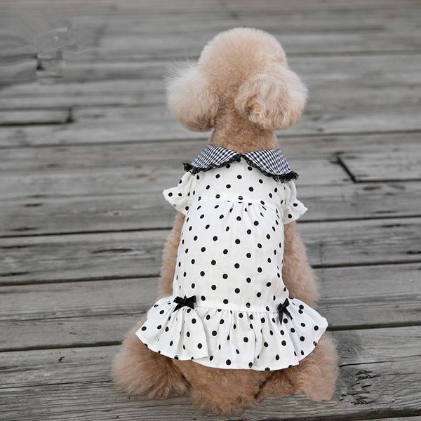 dog apparel cute dots dress summer clothes cat yorkshire chihuahua puppy clothing small costume skirt lovely pet outfit
dog apparel cute dots dress summer clothes cat yorkshire chihuahua puppy clothing small costume skirt lovely pet outfit