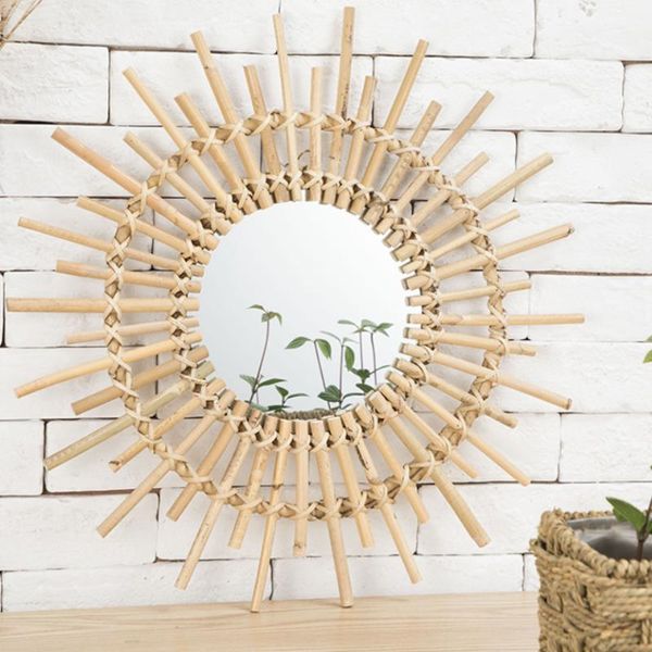 mirrors 2021 creative wicker handmade art home decoration crafts makeup toilet bathroom wall mirror sun decor rattan
mirrors 2021 creative wicker handmade art home decoration crafts makeup toilet bathroom wall mirror sun decor rattan