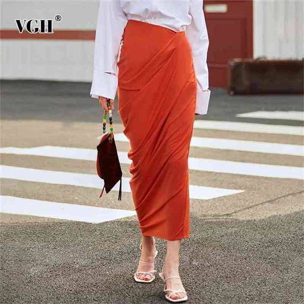 minimalist ruched skirt for women high waist solid bodycon slim elegant skirts female fashion clothing spring 210531, Black
minimalist ruched skirt for women high waist solid bodycon slim elegant skirts female fashion clothing spring 210531, Black