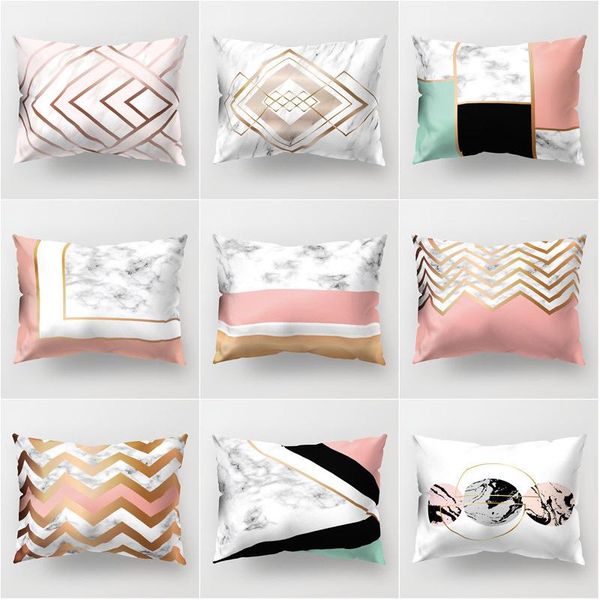 pillow case soft geometric cushion cover 30*50cm smooth bedroom sofa bed decor durable home textile products
pillow case soft geometric cushion cover 30*50cm smooth bedroom sofa bed decor durable home textile products