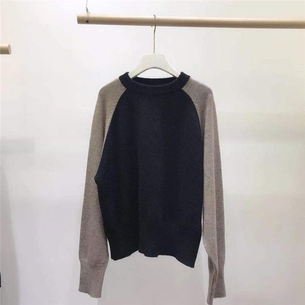 100% wool spring and autumn round neck long sleeve pullover sweater fashion all-match loose sweater women, White;black
100% wool spring and autumn round neck long sleeve pullover sweater fashion all-match loose sweater women, White;black
