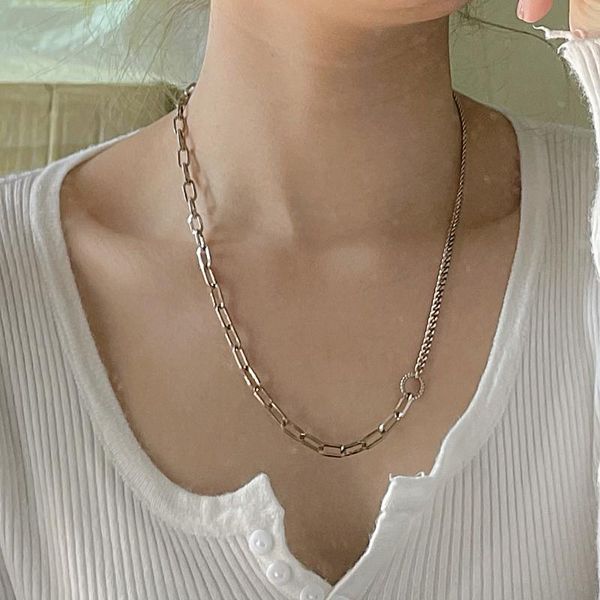 chokers classic simple style irregular chain necklace splicing couple party jewelry lucky stainless steel, Golden;silver
chokers classic simple style irregular chain necklace splicing couple party jewelry lucky stainless steel, Golden;silver