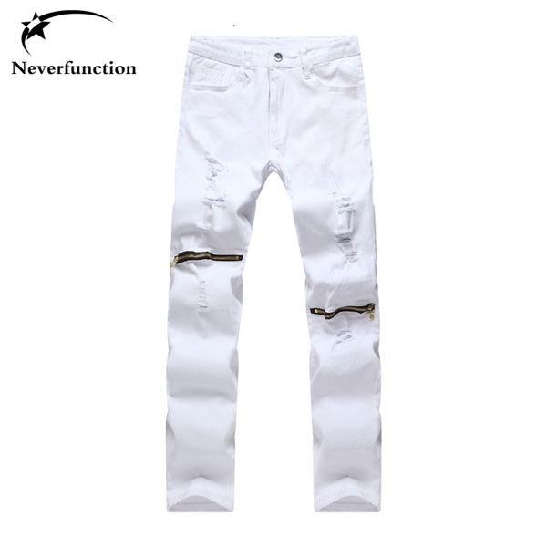 cool swag new white & black hip hop jeans destroyed distressed knee leg zippers ripped jeans pants for men skinny denim jogger, Blue
cool swag new white & black hip hop jeans destroyed distressed knee leg zippers ripped jeans pants for men skinny denim jogger, Blue