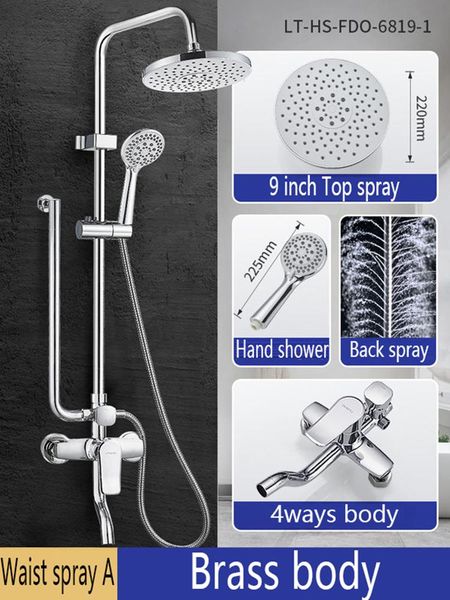bathroom shower sets gzlwy chrome wall mount faucet bath spa massage system rainfall grifo back sprayer bidet tap waist spray cold
bathroom shower sets gzlwy chrome wall mount faucet bath spa massage system rainfall grifo back sprayer bidet tap waist spray cold