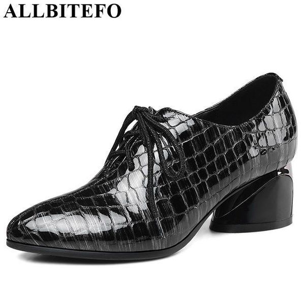dress shoes allbitefo natural genuine leather high heels spring autumn women fashion ladies quality heel, Black
dress shoes allbitefo natural genuine leather high heels spring autumn women fashion ladies quality heel, Black