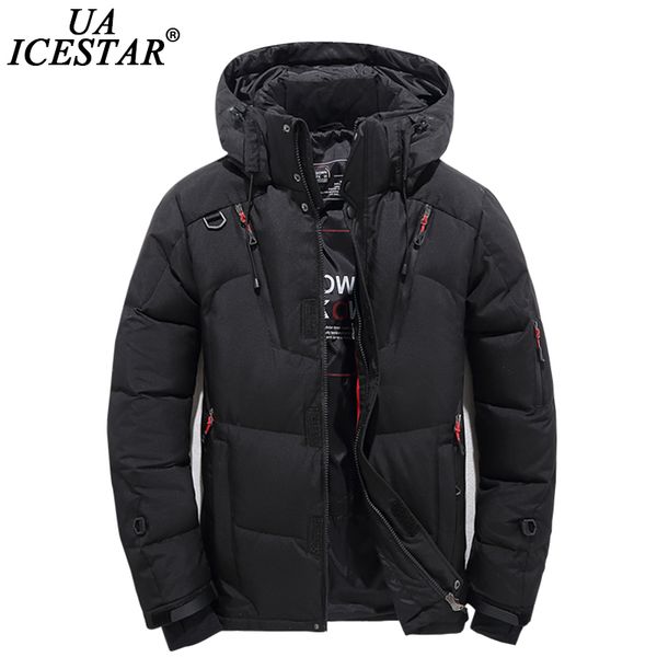 uaicestar brand men duck down jacket coat thick warm casual fashion winter parkas windproof 's jackets, Black
uaicestar brand men duck down jacket coat thick warm casual fashion winter parkas windproof 's jackets, Black