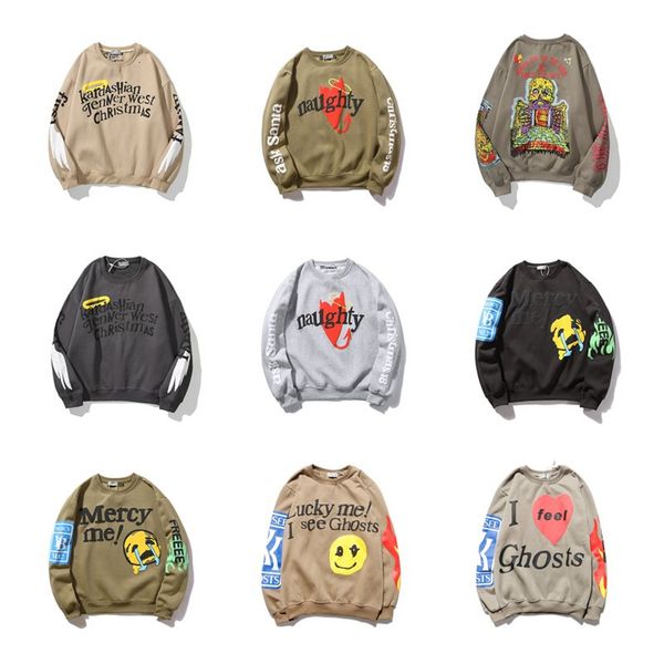 same foam printed high street sweater men's fashion brand loose round neck long sleeve couple, Black
same foam printed high street sweater men's fashion brand loose round neck long sleeve couple, Black