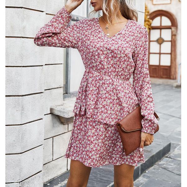 casual dresses women autumn vacation dress long sleeve v-neck floral printing office lady clothes streetwear, Black;gray
casual dresses women autumn vacation dress long sleeve v-neck floral printing office lady clothes streetwear, Black;gray