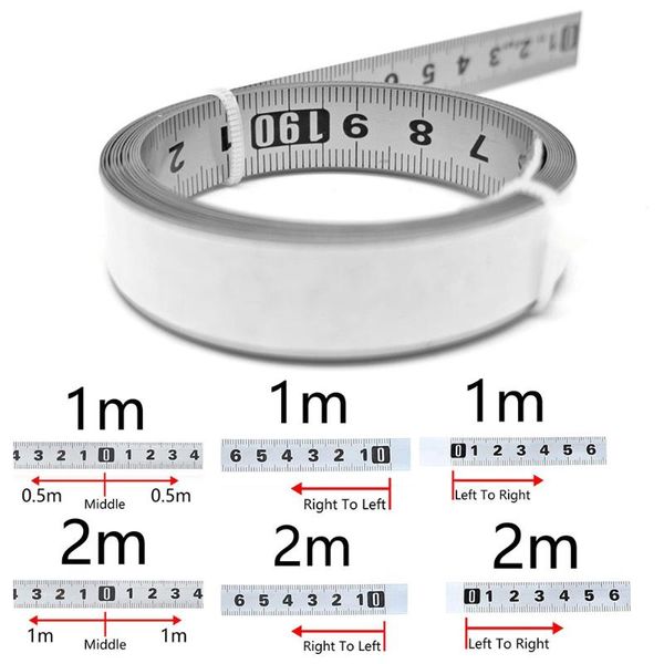 professional hand tool sets 1-2m stainless steel miter track tape measure self adh-esive metric scale ruler rust-proof durable and wear-resi
professional hand tool sets 1-2m stainless steel miter track tape measure self adh-esive metric scale ruler rust-proof durable and wear-resi