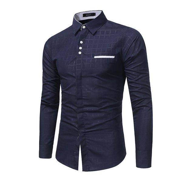 men's casual shirts plaid shirt long sleeve turn down collar single-breasted cardigan simplicity fashion, White;black
men's casual shirts plaid shirt long sleeve turn down collar single-breasted cardigan simplicity fashion, White;black