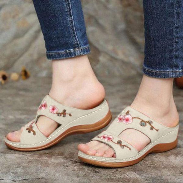 sandals women's summer ladies fashion all-match wedge heel flower shoes hollow casual soft beach plus size mujer, Black
sandals women's summer ladies fashion all-match wedge heel flower shoes hollow casual soft beach plus size mujer, Black
