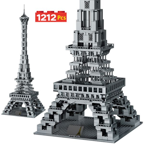 City Street View Famous Architecture Eiffel Tower Bricks Collection Gifts Paris Creator Model Building Blocks Toys For Children
City Street View Famous Architecture Eiffel Tower Bricks Collection Gifts Paris Creator Model Building Blocks Toys For Children