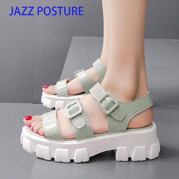 5.5cm platform sandals women shoes high heels buckle leather summer thick sole beach shoes chaussures sandals z786, Black
5.5cm platform sandals women shoes high heels buckle leather summer thick sole beach shoes chaussures sandals z786, Black