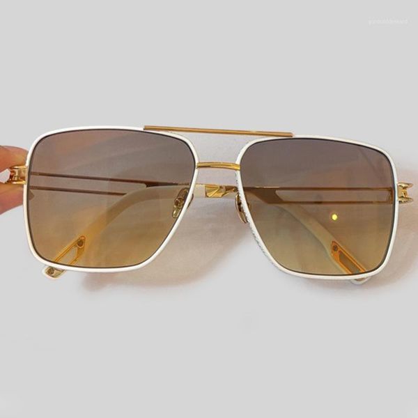fashion square sunglasses women oversized vintage metal frame mirror sun glasses for female uv400, White;black
fashion square sunglasses women oversized vintage metal frame mirror sun glasses for female uv400, White;black