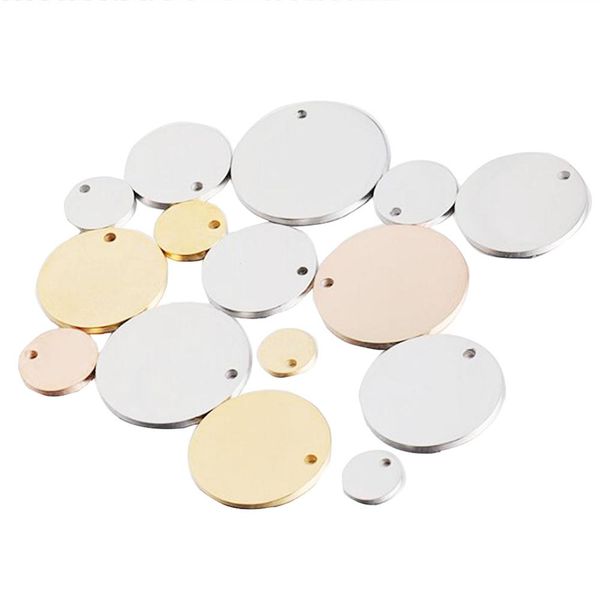 100pcs 6-35mm stainless steel charms round dog tag pendant stamping blanks pendants for necklaces diy jewelry making 3 colors, Blue;slivery
100pcs 6-35mm stainless steel charms round dog tag pendant stamping blanks pendants for necklaces diy jewelry making 3 colors, Blue;slivery