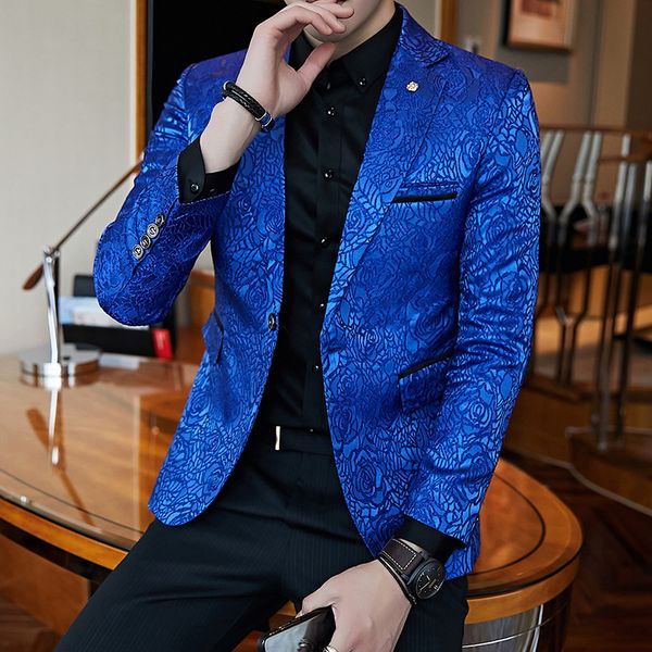 blue blazers royal flowers men's from marriage mens desgaste stage club outfits traje veste slim fit 89fp, White;black
blue blazers royal flowers men's from marriage mens desgaste stage club outfits traje veste slim fit 89fp, White;black