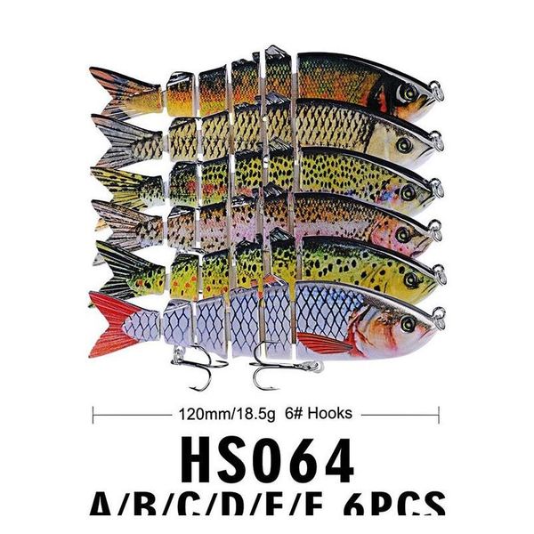 realistic multi-jointed 3d fish six segmented body fishing lure 12cm 18.5g s-shaped swimming lipless laser jllwtd xmh_home
realistic multi-jointed 3d fish six segmented body fishing lure 12cm 18.5g s-shaped swimming lipless laser jllwtd xmh_home