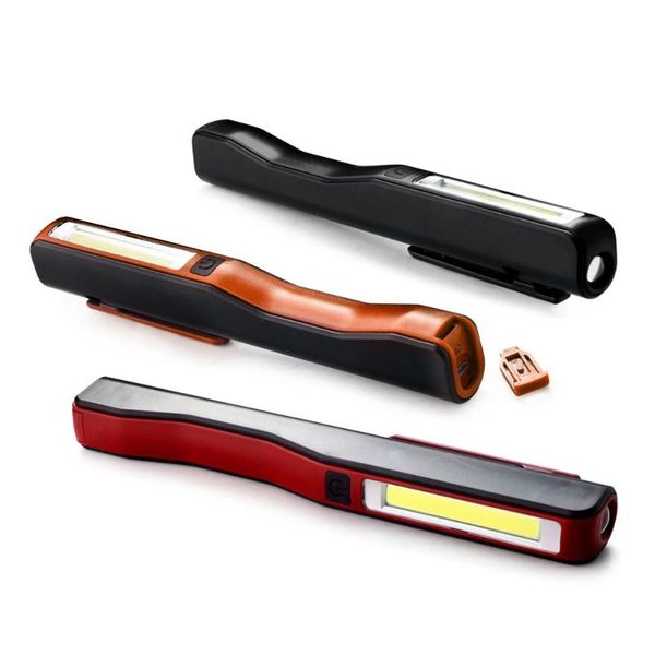 usb charging led cob rechargeable magnetic pen clip hand torch work light for camping lanterna tactical night light
usb charging led cob rechargeable magnetic pen clip hand torch work light for camping lanterna tactical night light