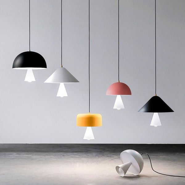 nordic pendant lights modern mushroom hanging lamp for diningroom bedroom bar decor home luminaire suspension e27 iron hanglamp
nordic pendant lights modern mushroom hanging lamp for diningroom bedroom bar decor home luminaire suspension e27 iron hanglamp