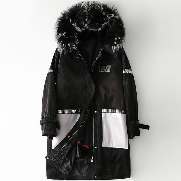 100% rabbit fur coat 2020 autumn and winter thicken new raccoon fur collar hooded panda style parker coatfemale, Tan;black
100% rabbit fur coat 2020 autumn and winter thicken new raccoon fur collar hooded panda style parker coatfemale, Tan;black