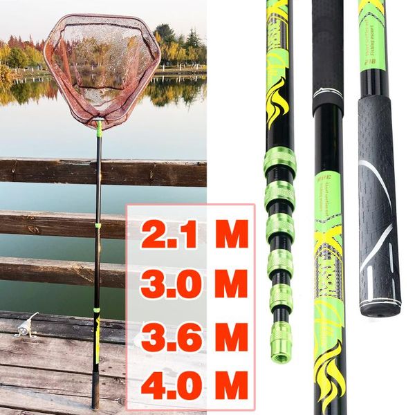 3.6m 4m fishing net fish landing net foldable collapsible pole handle durable mesh 3m 2.1m
3.6m 4m fishing net fish landing net foldable collapsible pole handle durable mesh 3m 2.1m