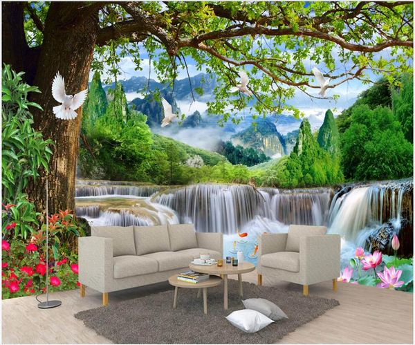 3d wallpaper custom p modern green big tree forest waterfall scenery living room home decor 3d wall murals wallpaper for walls 3 d
3d wallpaper custom p modern green big tree forest waterfall scenery living room home decor 3d wall murals wallpaper for walls 3 d