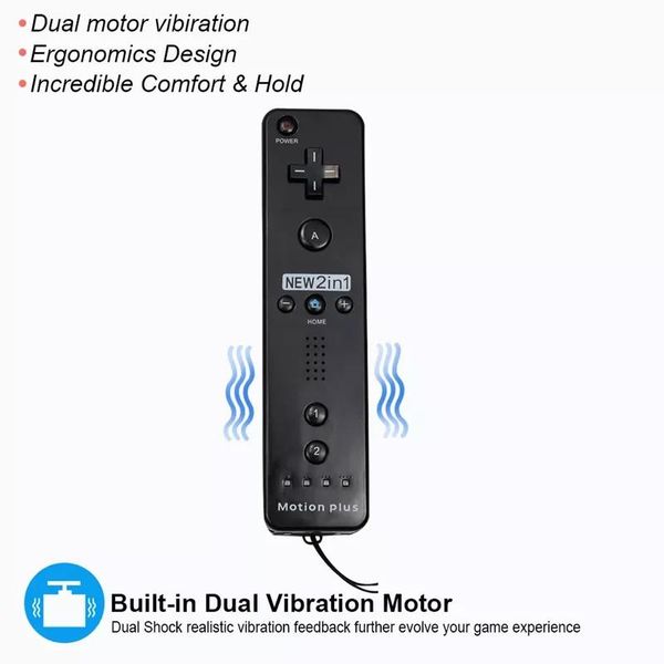 game controllers & joysticks 1pc built-in motion plus wireless remote gamepad controller for wii controle joystick joypad
game controllers & joysticks 1pc built-in motion plus wireless remote gamepad controller for wii controle joystick joypad