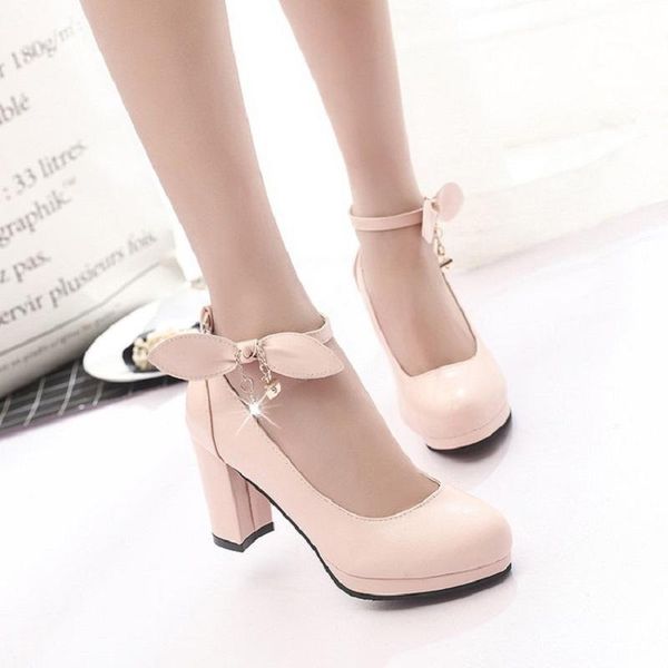 dress shoes spring and autumn style buckle high-heeled fresh female thick with round bow waterproof platform women's, Black
dress shoes spring and autumn style buckle high-heeled fresh female thick with round bow waterproof platform women's, Black