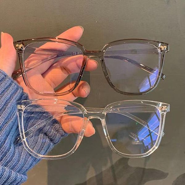 sunglasses transparent computer glasses frame women men anti blue light square eyewear blocking optical spectacle eyeglass, White;black
sunglasses transparent computer glasses frame women men anti blue light square eyewear blocking optical spectacle eyeglass, White;black