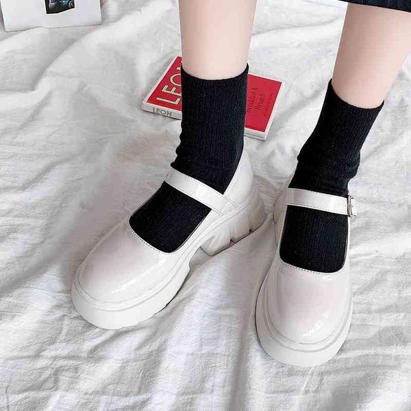 slippers spring summer platform lolita shoes women round toe non-slip square heels pumps woman fashion buckle mary janes 3dw9, Black
slippers spring summer platform lolita shoes women round toe non-slip square heels pumps woman fashion buckle mary janes 3dw9, Black