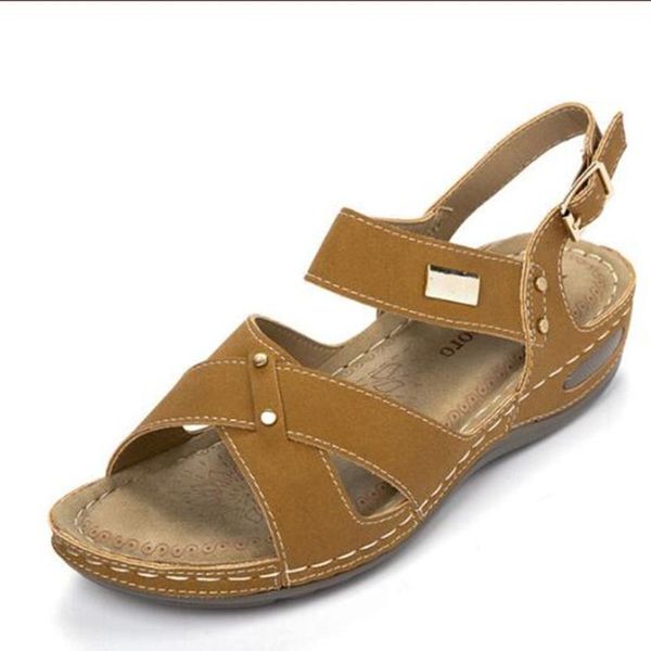 sandals 2021 summer women's retro flat bottom light metal mother's roman beach, Black
sandals 2021 summer women's retro flat bottom light metal mother's roman beach, Black