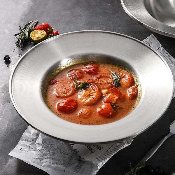 dishes & plates onlycook pasta dish 304 stainless steel plate 25/27cm double insulated
dishes & plates onlycook pasta dish 304 stainless steel plate 25/27cm double insulated