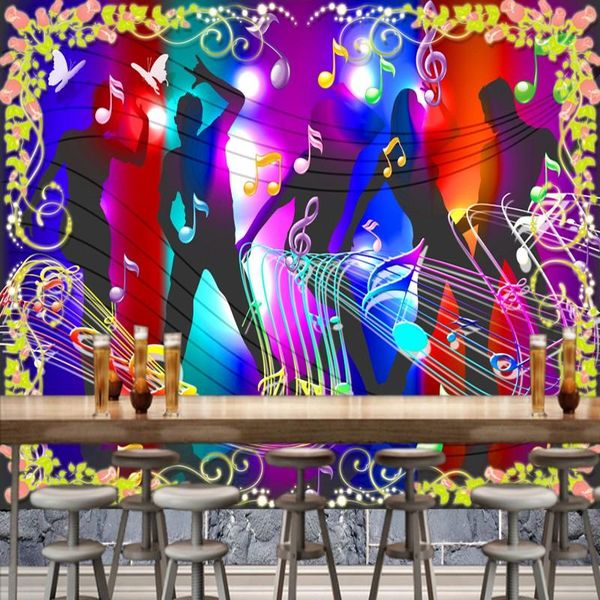 wallpapers dropship custom wall mural hd cool dancing fashion colorful note ktv bar background nightclub wallpaper
wallpapers dropship custom wall mural hd cool dancing fashion colorful note ktv bar background nightclub wallpaper