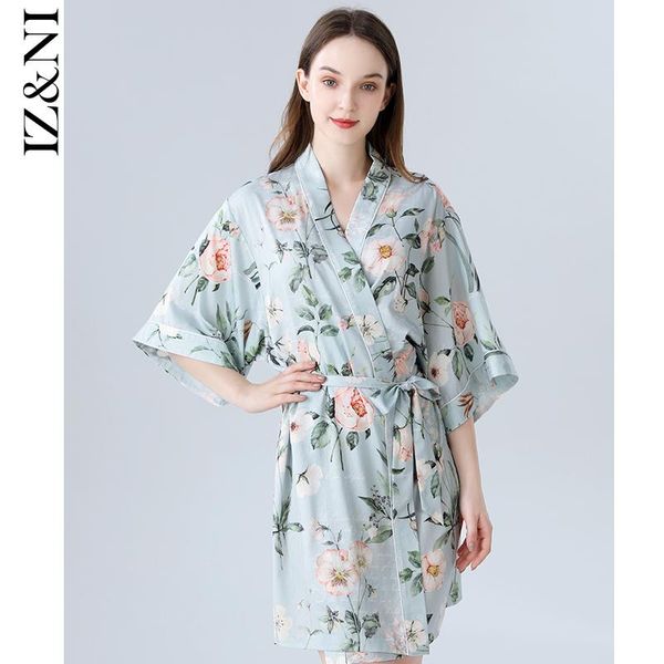 women's sleepwear huai iizzini 2021 female chun xia, thin ice silk robe peony printed with excessive brilliance bathrobe, Black;red
women's sleepwear huai iizzini 2021 female chun xia, thin ice silk robe peony printed with excessive brilliance bathrobe, Black;red