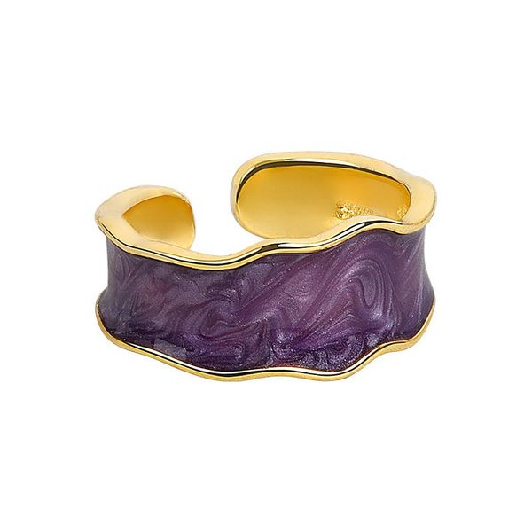 wedding rings fashion vintage ins purple white dripping oil open adjustable irregular finger for women jewelry anillo bague, Slivery;golden
wedding rings fashion vintage ins purple white dripping oil open adjustable irregular finger for women jewelry anillo bague, Slivery;golden